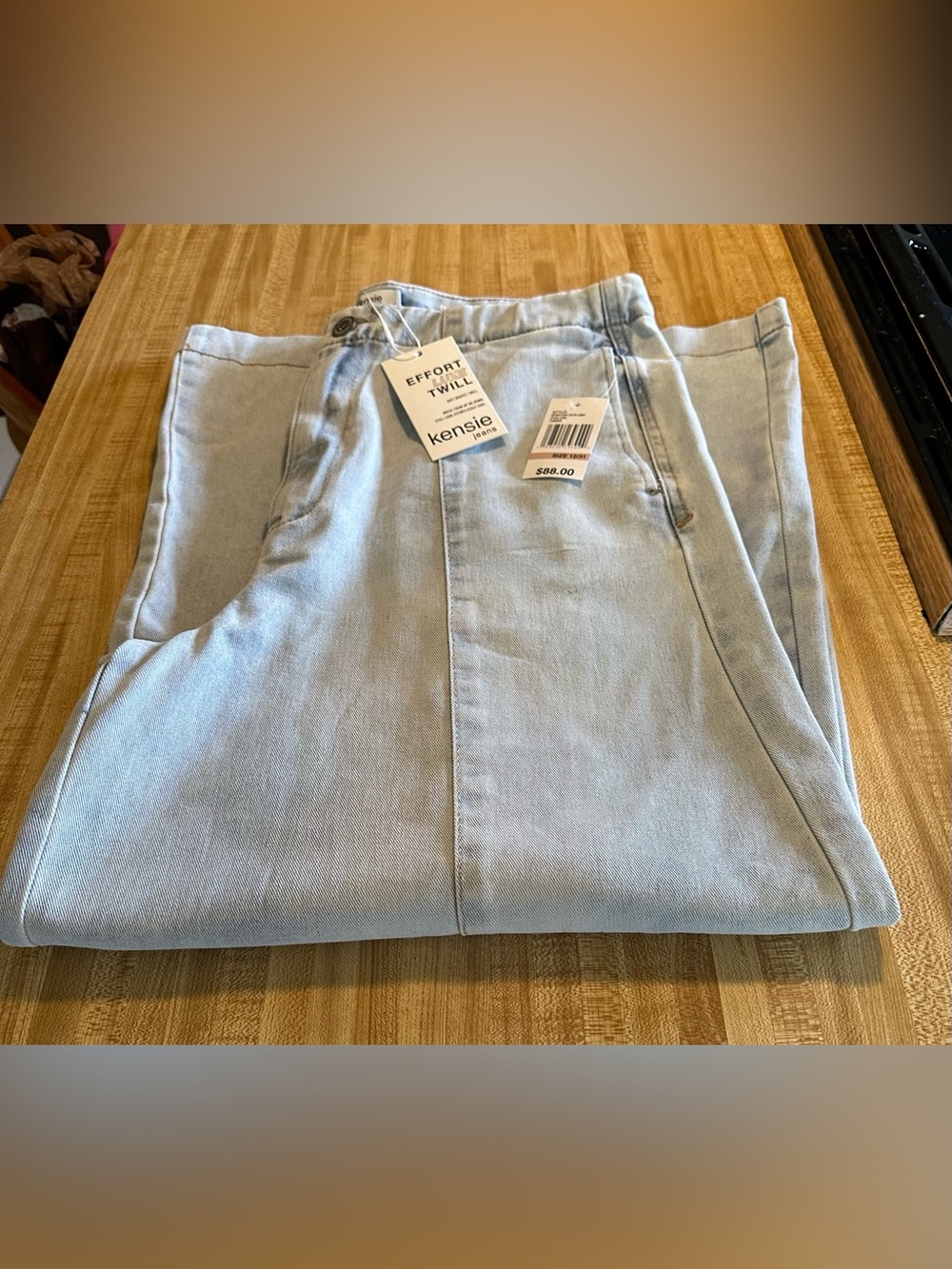 Kensie Jeans High Rise Gaucho Jeans